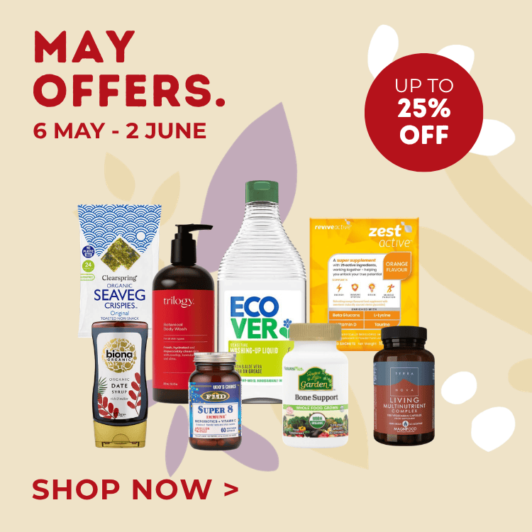 May offers from 6 May to 2 June. Up to 25% Off. Shop now.